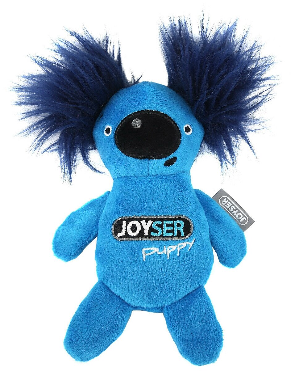 Игрушка для собак JOYSER Puppy Коала со сменной пищалкой S голубая, 15 см - фотография № 1