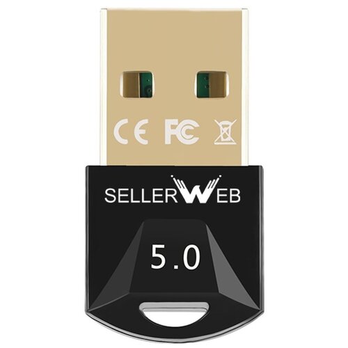 фото Адаптер bluetooth 5.0 realtek sellerweb + диск с драйверами