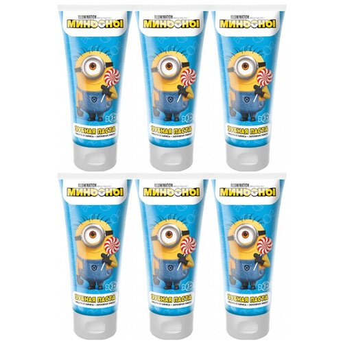 Гадкий Я Зубная паста Тутти-фрутти,60 гр,6 шт