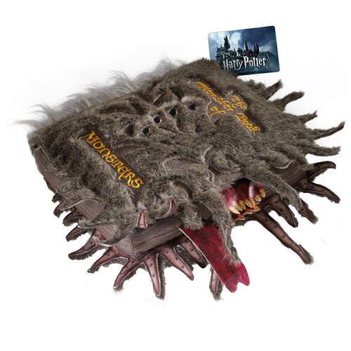 фото Мягкая игрушка noble collection harry potter - the monster book of monsters the noble collection