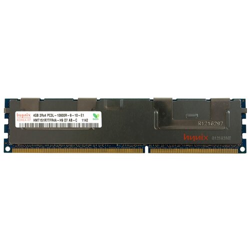 Оперативная память Hynix 4 ГБ DDR3L 1333 МГц DIMM CL9 HMT151R7TFR4A-H9 оперативная память hynix оперативная память hynix hmt42gr7mfr4c h9 ddriii 16gb