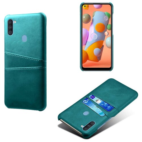 Чехол панель-накладка MyPads для Samsung Galaxy A11 SM-A115F (2020) из качественной импортной кожи с визитницей с отделением для банковских карт . чехол панель накладка mypads для samsung galaxy a11 sm a115f 2020 из качественной импортной кожи с визитницей с отделением для банковских карт