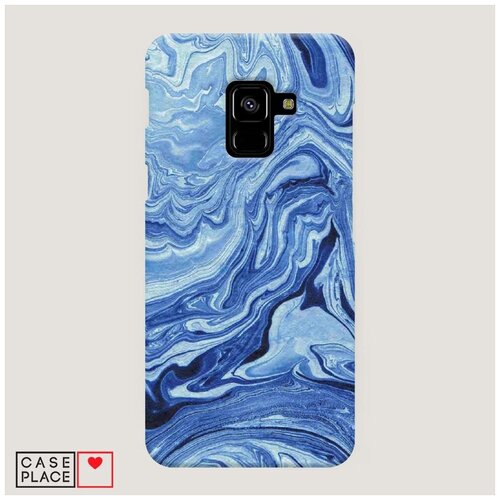 фото Чехол пластиковый samsung galaxy a8 2018 минералы 9 case place