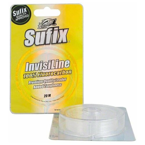 фото Флюорокарбоновая леска sufix invisiline d=0.27 мм, 20 м, 6.1 кг, clear