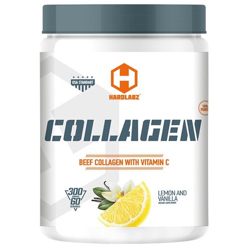 Коллаген Hardlabz Collagen 300 г - лимон-ваниль коллаген со вкусом вишни hardlabz collagen 300 г