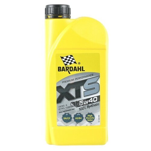 Масло моторное Bardahl XTS 5W-40 синтетическое 1 л 36891
