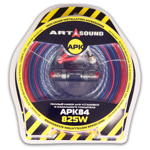 Комплект для подключения 4-х канального усилителя ART SOUND APK84