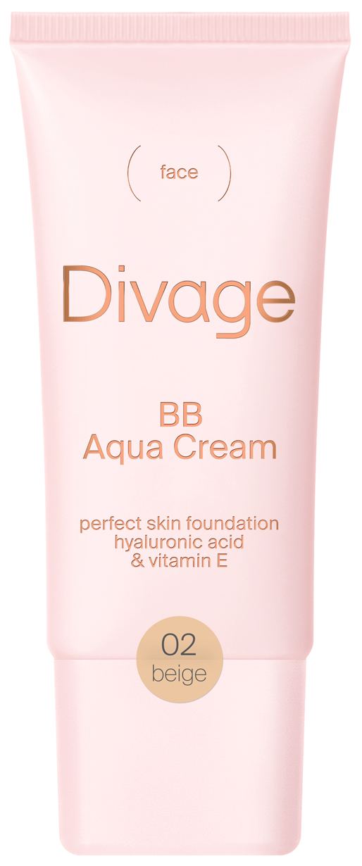 BB-крем для лица Divage BB Aqua Cream т.02 Beige 25 мл