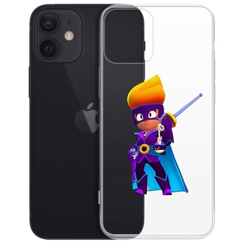 фото Чехол-накладка clear case brawl stars-амбер де ла вега для iphone 12 mini krutoff group