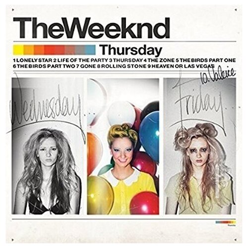 AUDIO CD The Weeknd: Thursday (Explicit). 1 CD audio cd the weeknd dawn fm cd