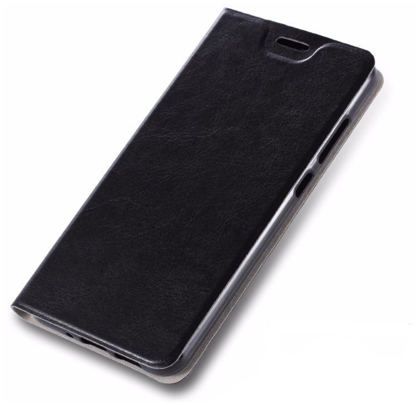 Чехол-книжка MyPads для OnePlus 2 (Two) A2001 на жсткой металлической основе чрный
