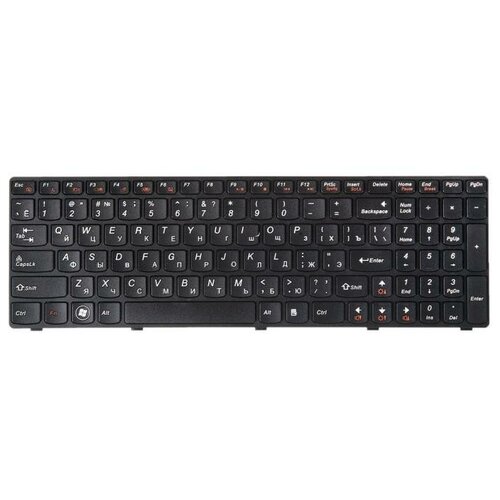 Клавиатура для Lenovo Z570 B570 B590 V570 Z575 25-012459 25-013347 25013375 Black black frame гор Enter ZeepDeep 753₽