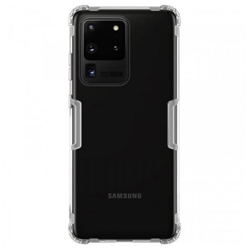 Nillkin Nature Прозрачный силиконовый чехол для Samsung Galaxy S20 Ultra чехол nillkin nature case для samsung galaxy j7 prime серый гелевый