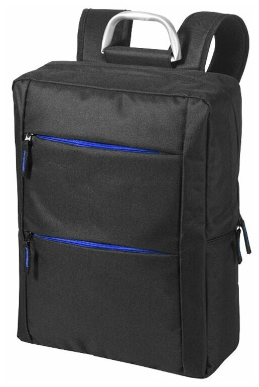 Рюкзак "Boston" для ноутбука 15,6", черный/ярко-синий