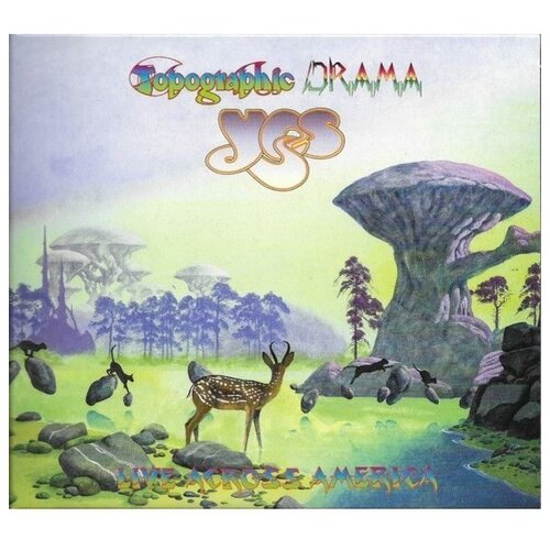 YES - topographic drama - Live across america - CD - Digipack