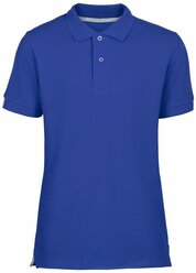 Рубашка поло мужская Virma Premium, ярко-синяя (royal), размер S