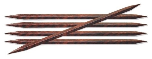Спицы для вязания Cubics деревянные квадратные чулочные 20 см - 6,5 мм (Комплект 5 шт.)