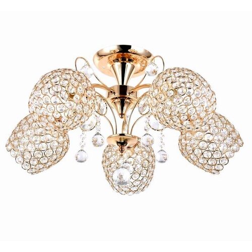 Люстра потолочная, Потолочный светильник Sfera Sveta 25009/5 FGD , E27, 60 Вт