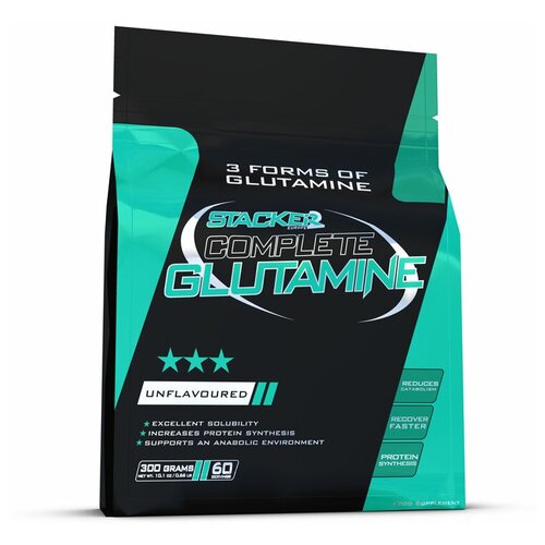 Глютамин Stacker2 Complete Glutamine, 300 гр.