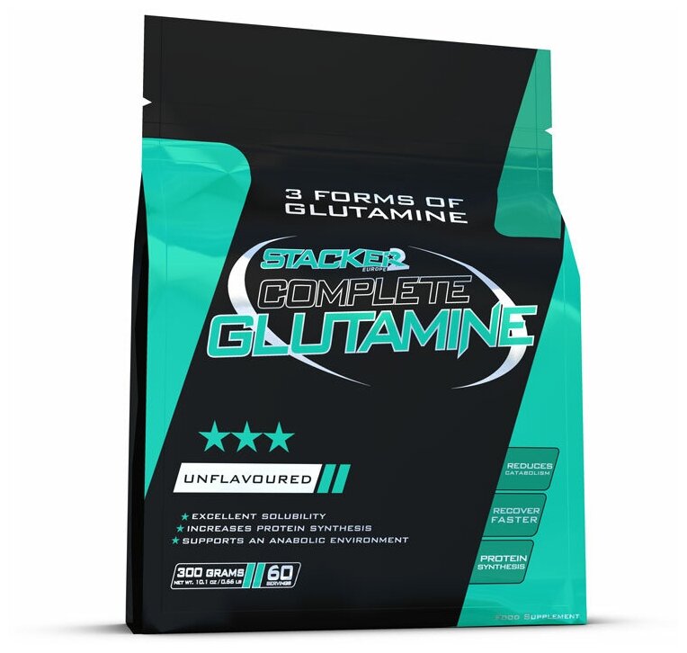 Глютамин Stacker2 Complete Glutamine, 300 гр.