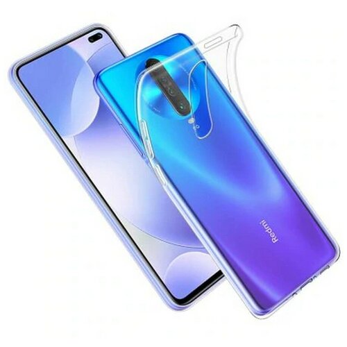 фото Силиконовая накладка 0.6 мм для xiaomi redmi k30 прозрачный opt-mobile