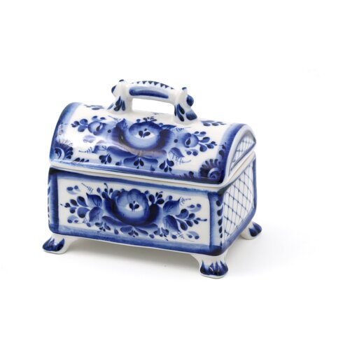 Фарфоровая шкатулка 