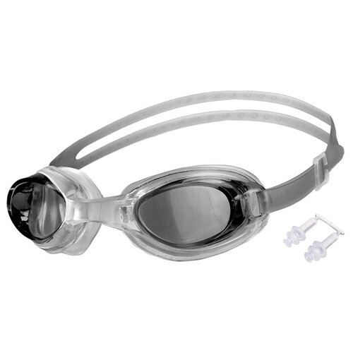 фото Очки для плавания + беруши, взрослые, цвета микс onlytop