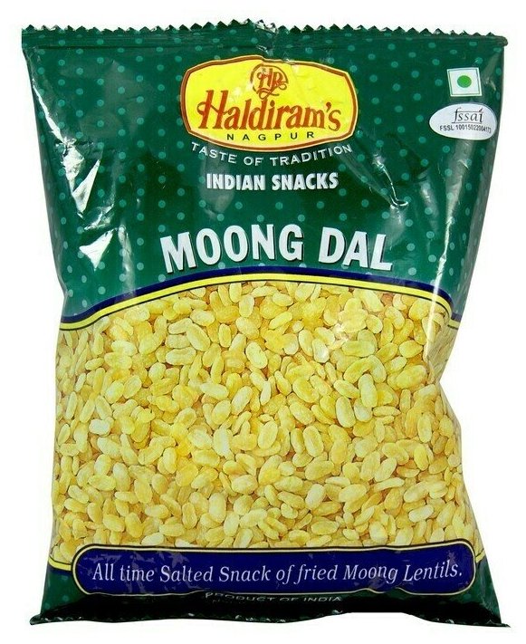 Неострая закуска Маш желтый Plain Moong Dal Haldiram's 150 г