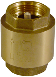 Обратный клапан 1-1/4" с латунным штоком СТМ CBCVB114