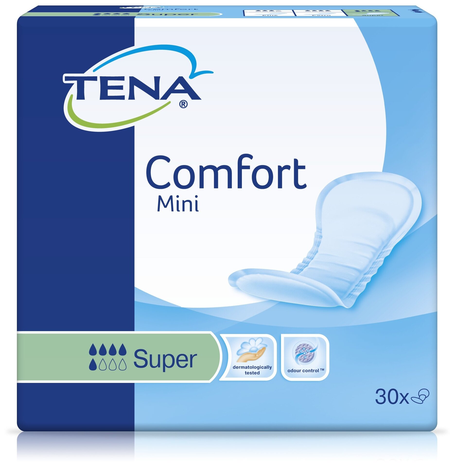 Прокладки Tena Comfort Mini Super урологические 30шт - фото №1