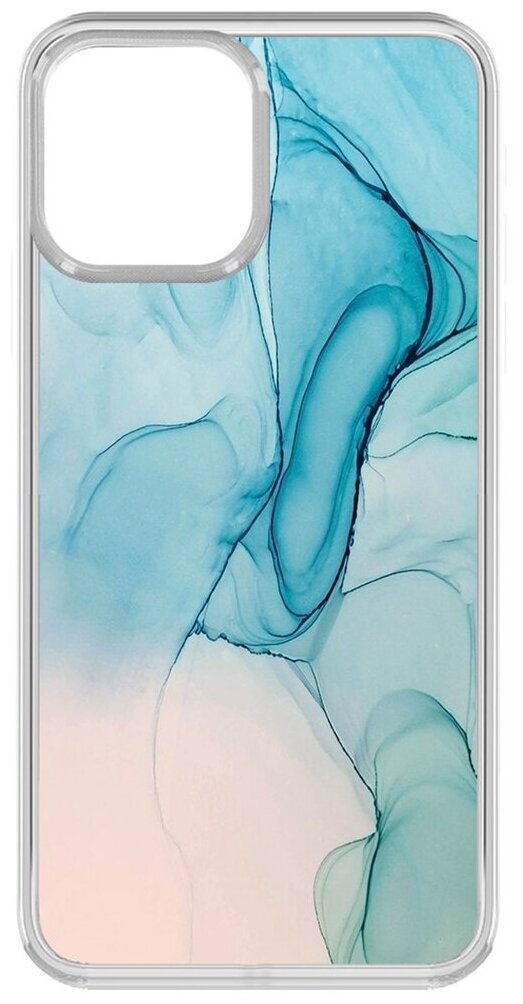 Чехол-накладка Krutoff Clear Case Абстракт разводы для iPhone 13 Pro
