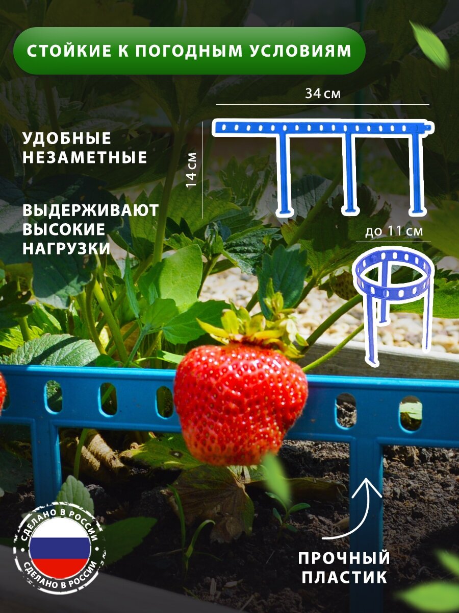 Подставка под клубнику, кустодержатель, опора для растений - фотография № 3