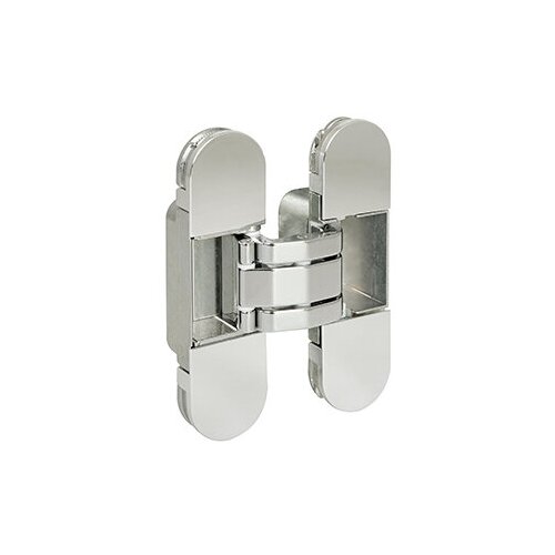 фото Петля скрытая agb eclipse 2.0 (хром) е30200.03.06 + накладки е30200.20.06