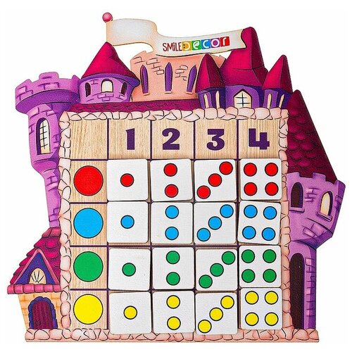 Замок, SmileDecor (логическая игра, П836) логическая таблица замок