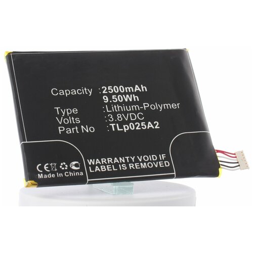 Аккумулятор iBatt iB-B1-M685 2500mAh для Blackberry TLp025A2 аккумулятор ibatt ib b1 m410 1200mah для blackberry bat 26483 003