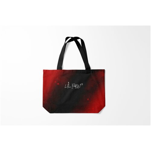 фото Сумка-шоппер / 46х35 см / rap / lil peep лил пип burnettie
