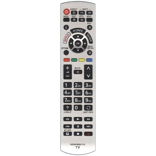 Пульт Huayu N2QAYB001115 (N2QAYB001111) (для телевизоров Panasonic) remote control for panasonic tx l42et5 tx l42etw5 tx l47et5 tx p42ut50 tx p50ut50 tx p50xt50 tx pr42ut50 led viera hdtv tv