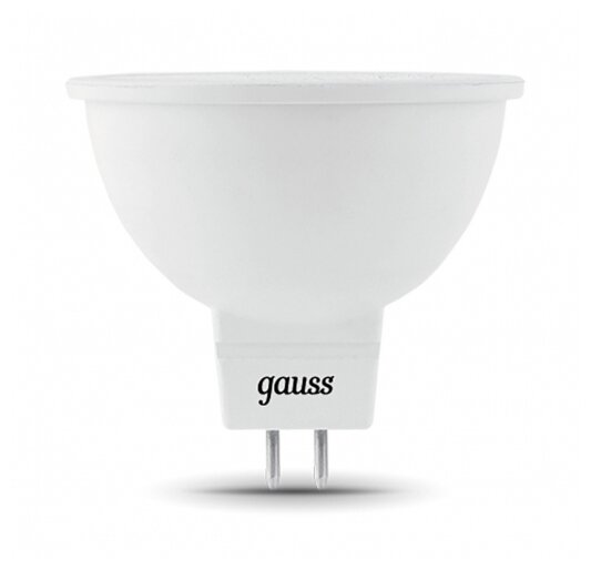 Лампа светодиодная Gauss SMD GU5.3 9Вт 6500K 101505309 - фотография № 1