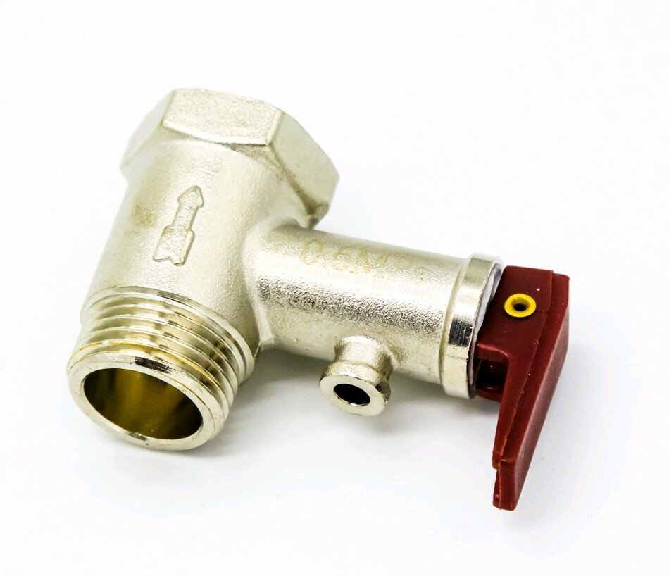 Клапан предохранительный для водонагревателя 1/2" 6 бар 100506