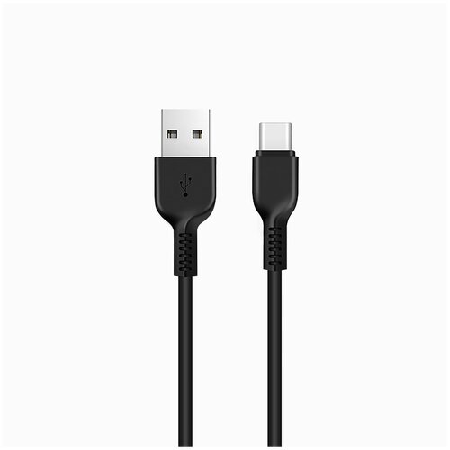 Кабель HOCO X13 Easy (USB - Type-C) (черный) кабель usb type c hoco x13 easy 1 0м круглый 2 4a силикон цвет белый 1 36 360