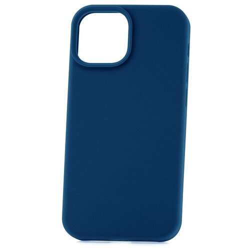 фото Чехол-накладка derbi soft plastic-3 для apple iphone 13 mini темно-синий