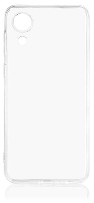 Чехол-накладка TPU для Samsung Galaxy A03 Core SM-A032F Прозрачный