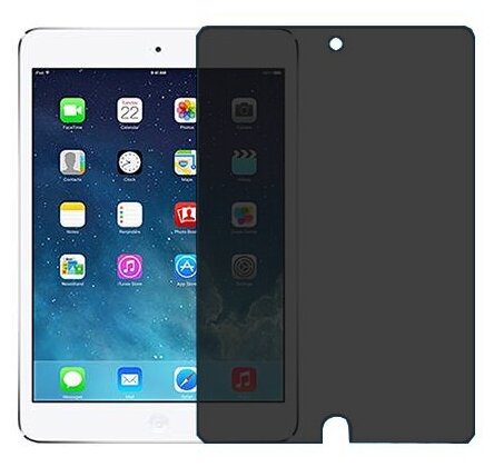 Apple iPad mini 2 защитный экран пленка гидрогель конфиденциальность (силикон) Одна штука