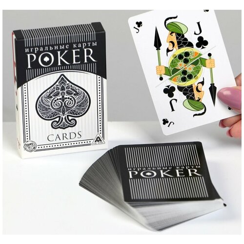 Подарки Игральные карты Покер. Королевская геометрия (54 карты)