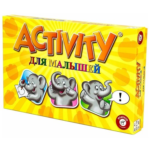 Настольная игра Piatnik Для малышей (обновленная версия). Activity настольная игра piatnik activity для малышей арт 717246 обновленная версия