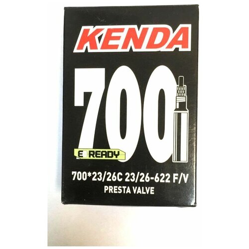 Велосипедная камера 28/700 Presta 700х23/26 KENDA велосипедная внутренняя камера kenda 26 1 9 2 125