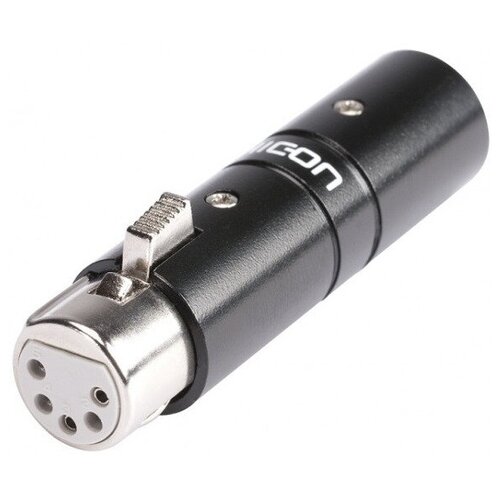 Переходник XLR - XLR HIC-ON HI-X3X5-MF разъем xlr папа hic on hi x3cm hd b