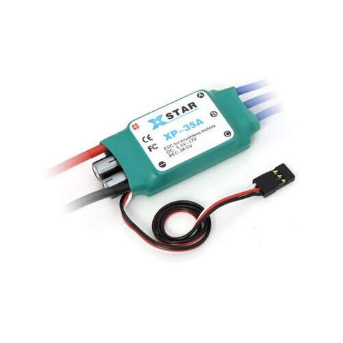 microzone mc 2 3s 30a 40a brushless esc with 5v 2a bec for rc model for airplane high quality parts accessories Регулятор оборотов, запчасти XQcontrol XP-35A XP35A