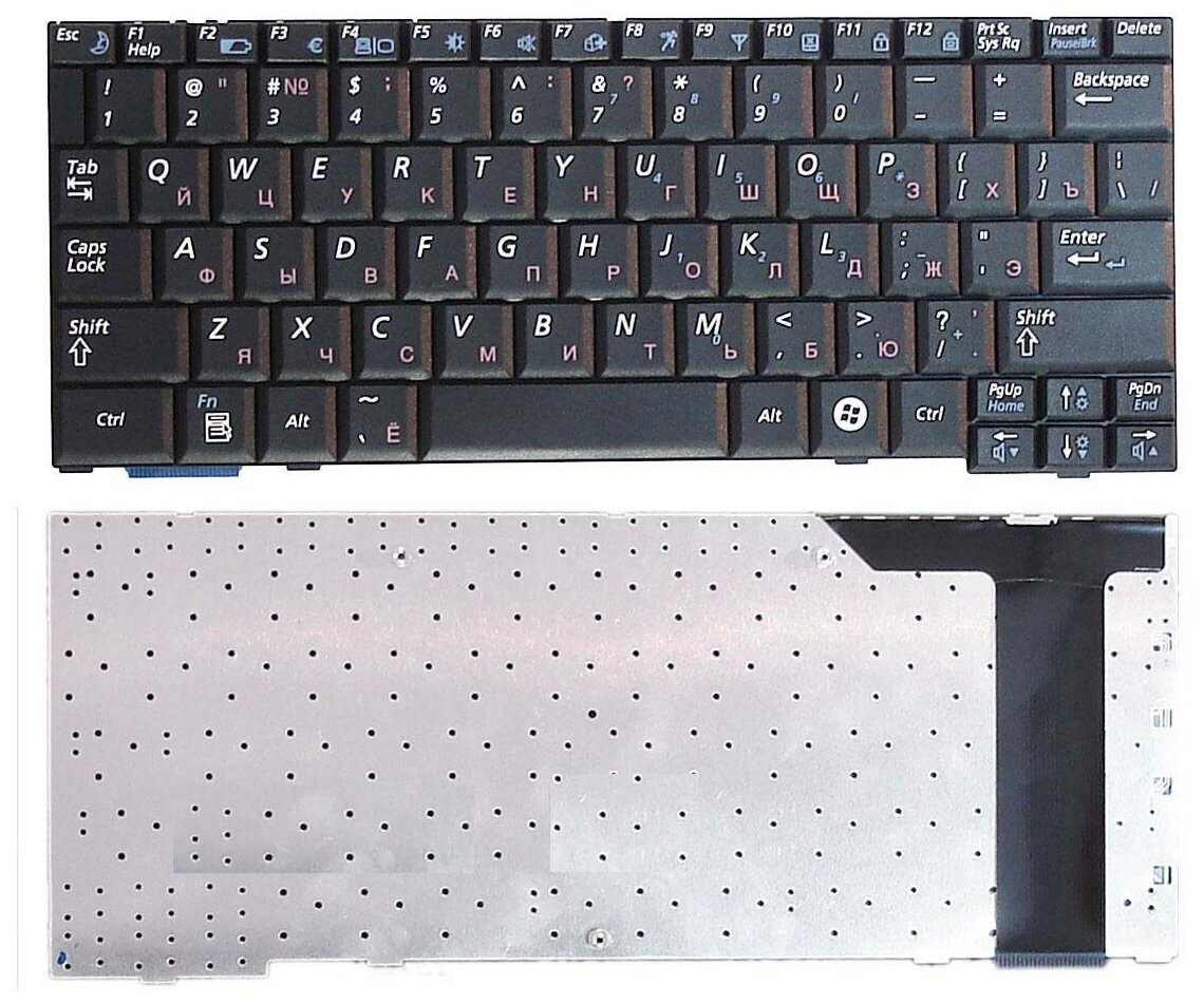 Клавиатура для ноутбука Samsung NC20 черная 2461₽