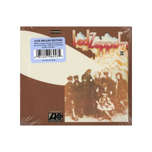 Led Zeppelin II (Deluxe CD Edition), Atlantic Records rivers dick виниловая пластинка rivers dick les chansons d or